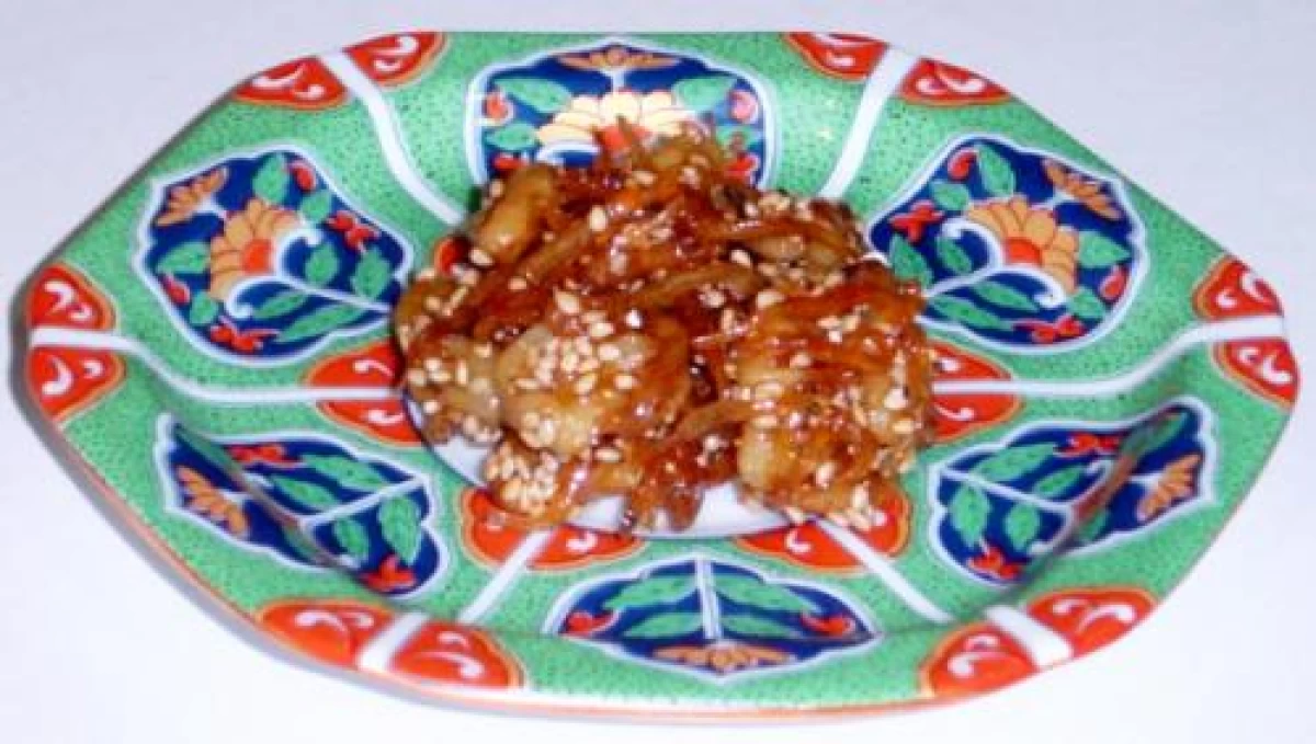 くるみと白魚の佃煮